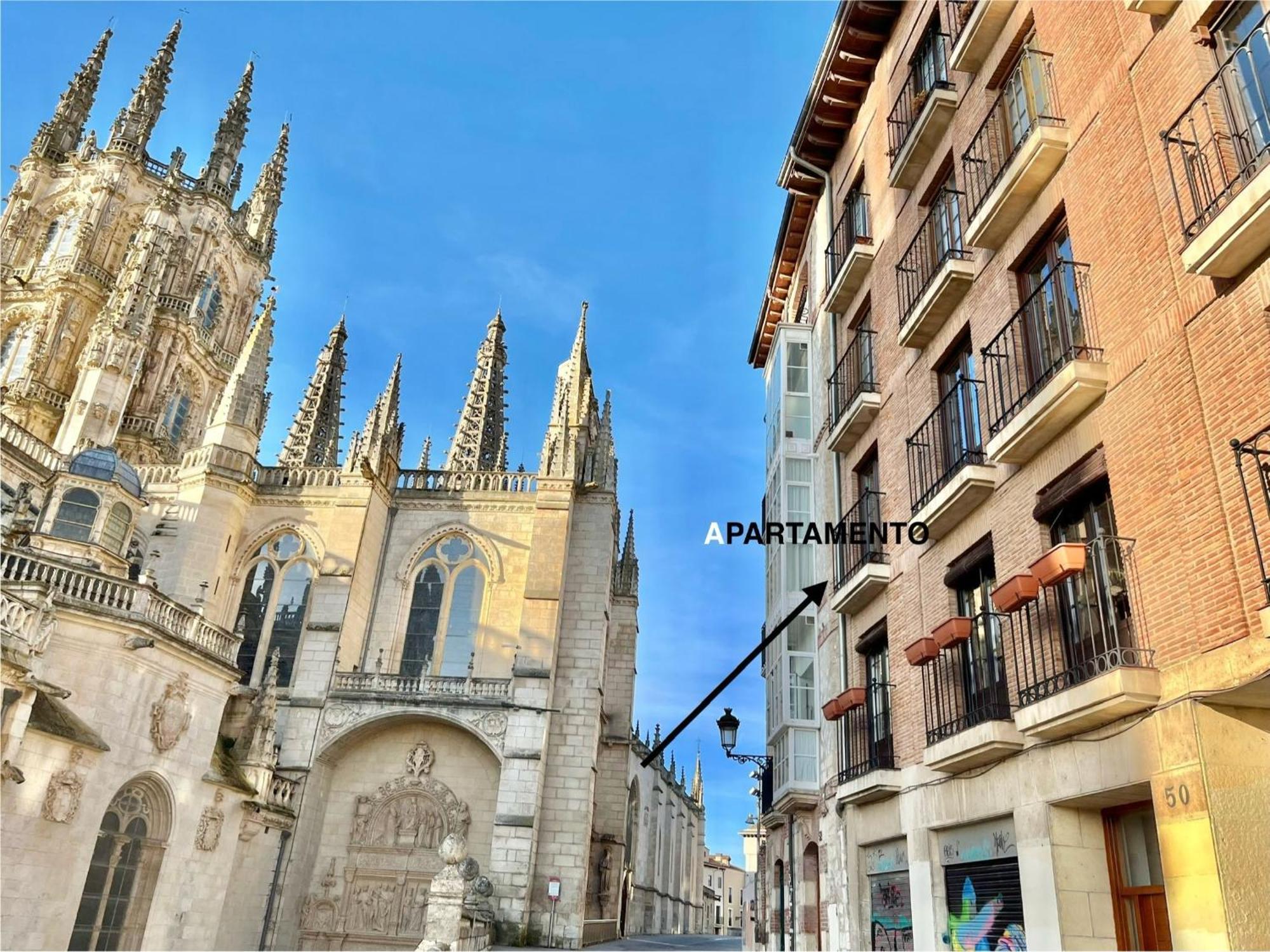 Acariciando La Catedral Vista Espectacular Apartment Burgos Exterior photo